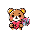 かわいいクマさんの詰め合わせパック（個別スタンプ：3）