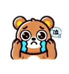 かわいいクマさんの詰め合わせパック（個別スタンプ：4）