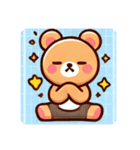 かわいいクマさんの詰め合わせパック（個別スタンプ：16）