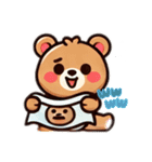 かわいいクマさんの詰め合わせパック（個別スタンプ：19）