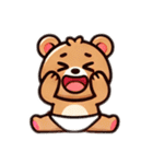 かわいいクマさんの詰め合わせパック（個別スタンプ：23）
