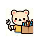 かわいいクマさんの詰め合わせパック（個別スタンプ：24）
