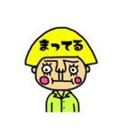 ずっと使えるおかっぱ頭の女の子（個別スタンプ：11）