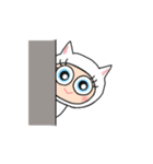 あかちゃんネコのおともだち（個別スタンプ：4）