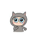 あかちゃんネコのおともだち（個別スタンプ：10）