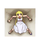 都市伝説に求める女（個別スタンプ：34）
