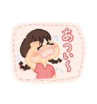 真夏に恋する女の子（個別スタンプ：18）