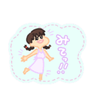 真夏に恋する女の子（個別スタンプ：21）