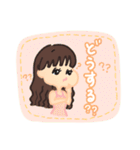 真夏に恋する女の子（個別スタンプ：34）