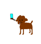 犬のらくちゃん（個別スタンプ：10）