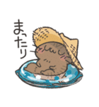 あちちな夏のにゃんこスタンプ（個別スタンプ：15）