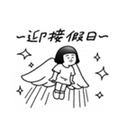 ブラシさん 漫画系仕事編（個別スタンプ：5）