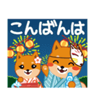 柴犬「ムサシ」57 夏6（個別スタンプ：13）