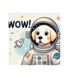 宇宙探検犬（個別スタンプ：10）