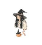 Wizard Girl Stamp（個別スタンプ：3）