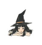 Wizard Girl Stamp（個別スタンプ：8）