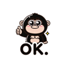 かわいいゴリラの日常 LINEスタンプ（個別スタンプ：5）