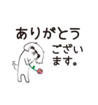 ペキニーズ*敬語＆挨拶⑤（個別スタンプ：1）