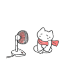 赤推しねこ(夏)（個別スタンプ：39）