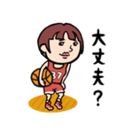 バスケ女子 毎日バスケ（個別スタンプ：6）