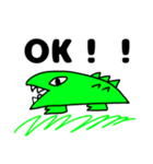 わにくんだらけ（個別スタンプ：8）