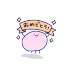 みずくらげのみずまるちゃん（個別スタンプ：12）