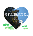 お疲れ様、お疲れ様。日本の紅葉季節は和む（個別スタンプ：33）