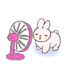 涼しげうさぎ（個別スタンプ：37）