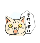 ハッキリ言えない猫（個別スタンプ：22）