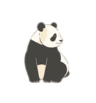 Friendly and cute panda（個別スタンプ：14）