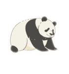 Friendly and cute panda（個別スタンプ：17）