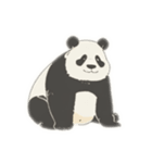 Friendly and cute panda（個別スタンプ：18）