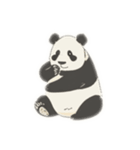 Friendly and cute panda（個別スタンプ：22）