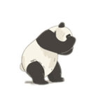 Friendly and cute panda（個別スタンプ：31）