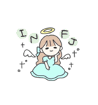 INFJ女子の日常（個別スタンプ：3）