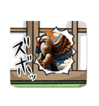 幻獣21（神話鳥）大鷹、フレスベルグ（個別スタンプ：8）