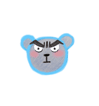 Blue bear  ᴖᴥᴖ（個別スタンプ：8）