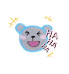 Blue bear  ᴖᴥᴖ（個別スタンプ：9）