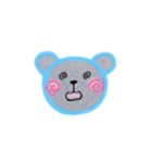 Blue bear  ᴖᴥᴖ（個別スタンプ：10）