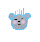 Blue bear  ᴖᴥᴖ（個別スタンプ：15）
