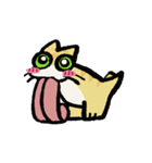 キメラの親友・マオロン（個別スタンプ：12）