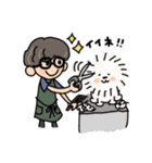 キノコ犬の日常（個別スタンプ：8）