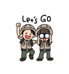 キノコ犬の日常（個別スタンプ：16）