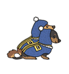 キノコ犬の日常（個別スタンプ：21）
