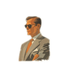 boss with a sunglasses（個別スタンプ：1）