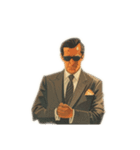 boss with a sunglasses（個別スタンプ：9）