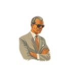 boss with a sunglasses（個別スタンプ：10）