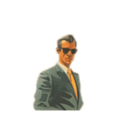 boss with a sunglasses（個別スタンプ：12）