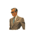 boss with a sunglasses（個別スタンプ：14）