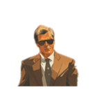 boss with a sunglasses（個別スタンプ：16）